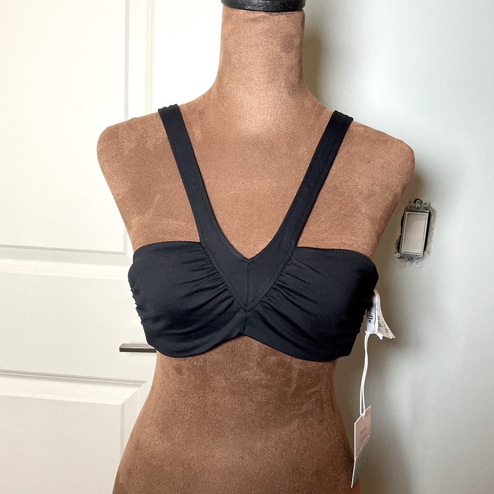 Andie Swim x Demi Moore The Monaco Top in Black Size: S, NWT